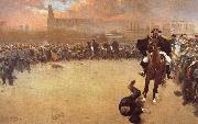 Ramon Casas i Carbo, The Charge or Barcelona 1902